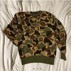 Camo Ripndip Sweater